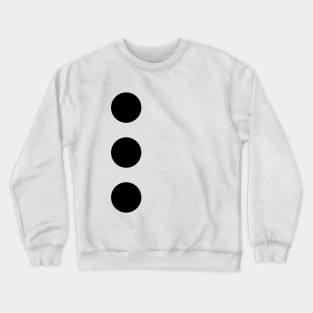 The Office Halloween Costume Three Hole Punch Jim Halpert Crewneck Sweatshirt